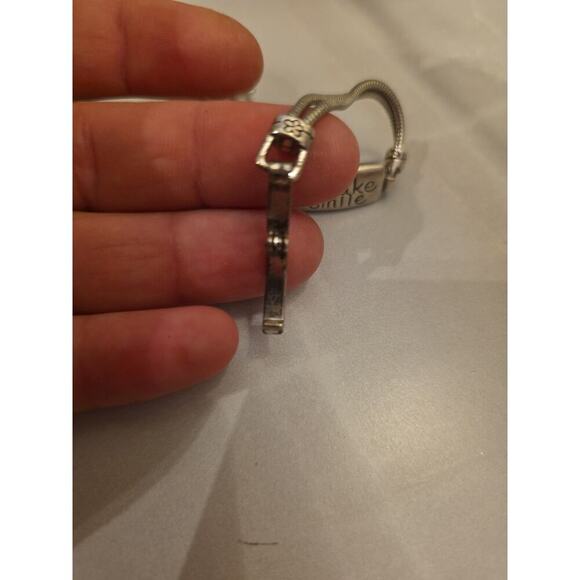 Brighton Silver Plated Charm Bracelet You Make Me Smile - Picture 5 of 16